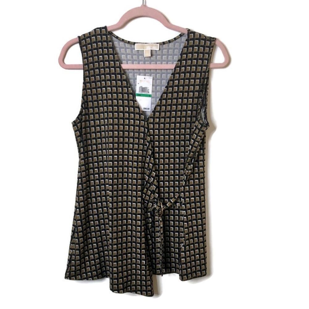 MICHAEL Michael Kors geometric print top